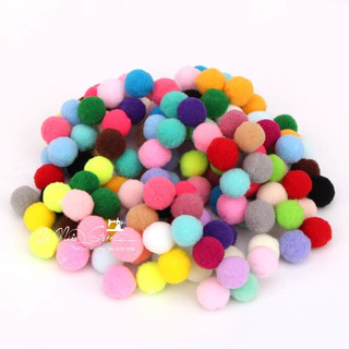 Pom pom nhiều màu sắc đủ size gói 50 viên, 100 viên.