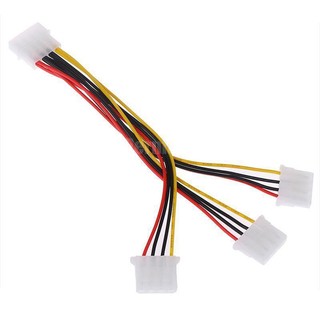Cáp chia nguồn Molex 4Pin 1 ra 3 dài 21cm