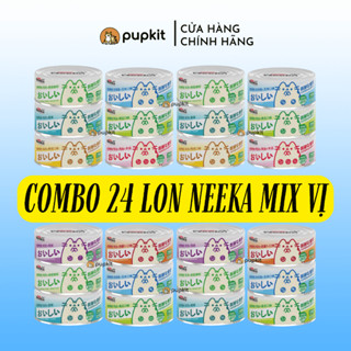 [BAO BÌ MỚI 2026] COMBO THÙNG PATE NEEKA CHO MÈO - Ngày sản xuất mới nhất từ công ty Neeka Chính Hãng, Yên tâm dự trữ