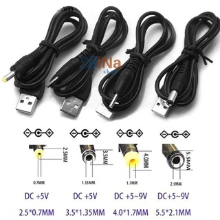 Cáp chuyển từ USB sang jack DC dài 80cm
