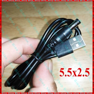 Cáp chuyển từ USB sang jack DC dài 80cm