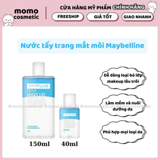 Nước tẩy trang mắt môi Maybelline 2 lớp dầu nước