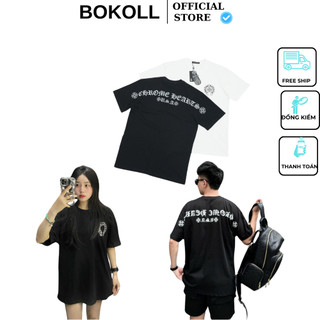 Áo thun CH  Nam Nữ Form Oversize vải cotton form oversized  phong cách đường phố hàng bestquality QC