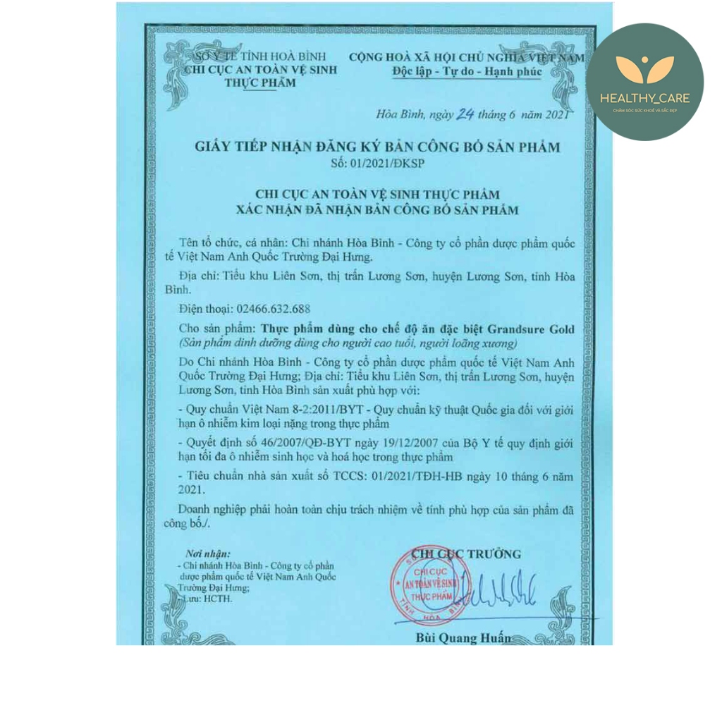 (MẪU MỚI) Sữa non xương khớp GRANDSURE GOLD  Vị Chocolate lon 850g [CHÍNH HÃNG] - chuyên biệt về xương khớp