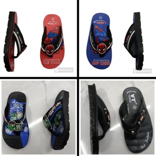 Dép xỏ ngón dép quai kẹp bằng da đế đúc cho bé trai dép có đủ size 22_37