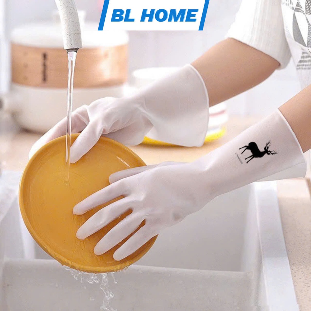 Găng tay cao su siêu dai rửa bát, rửa chén, giặt giũ, dọn dẹp, không mùi hôi giữ an toàn cho đôi tay