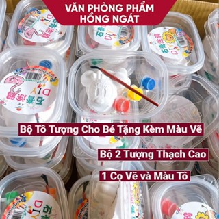  Tô tượng thạch cao mini cute dễ thương cho bé đồ dùng làm quà tặng học sinh DC42 