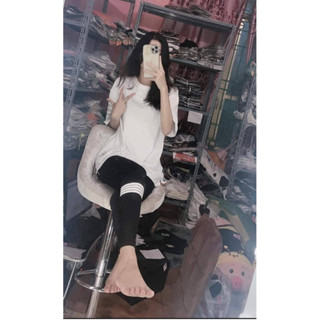 Quần legging 3 sọc quần legging nữ 3 sọc trắng in xinh