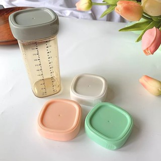 Nắp vuông trữ sữa cho bình Hegen các đung tích 60ml, 150ml, 240ml và 330ml