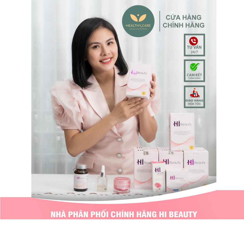 Kem bôi Hi Beauty Tặng Mask Hi Beauty [CHÍNH HÃNG] Kem bôi Hi Beauty Trắng Da, Sạch Nám Hũ 30g