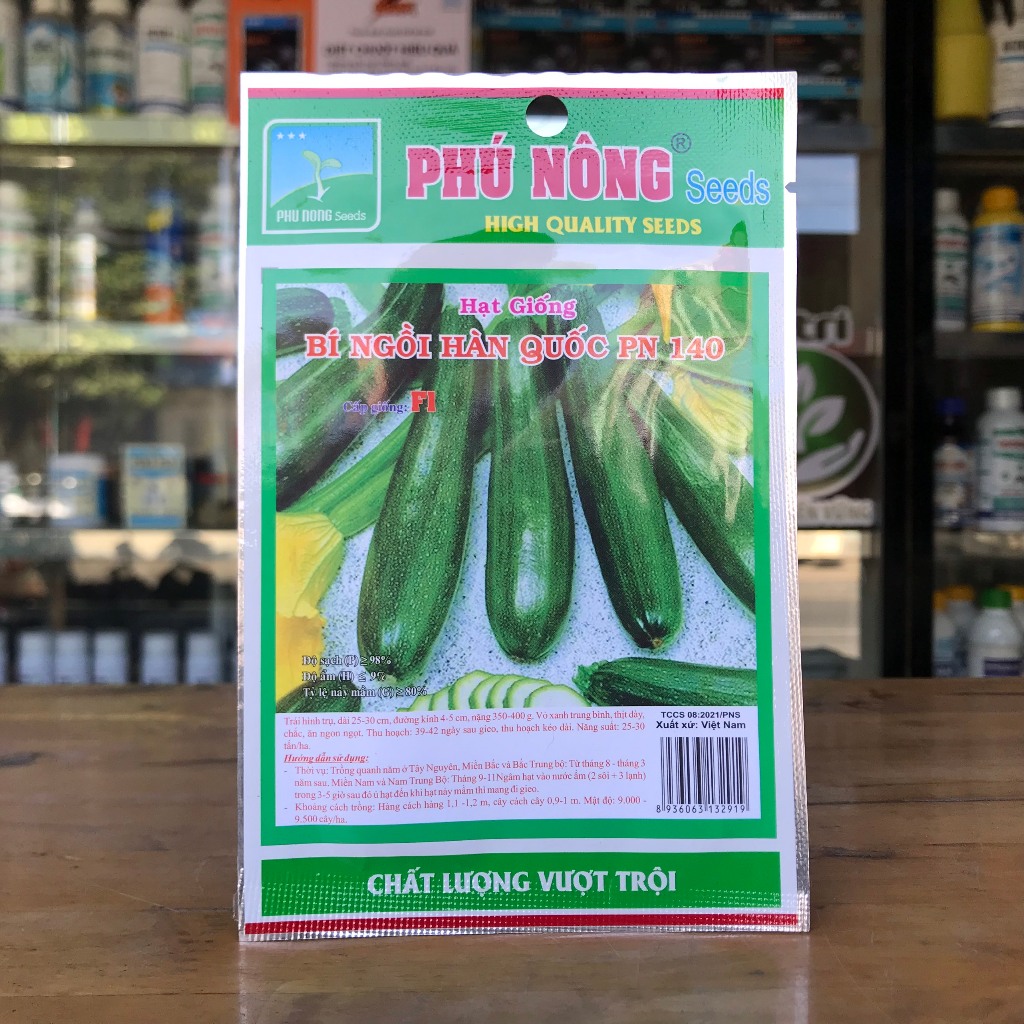Hạt giống bí ngồi Hàn Quốc 2g