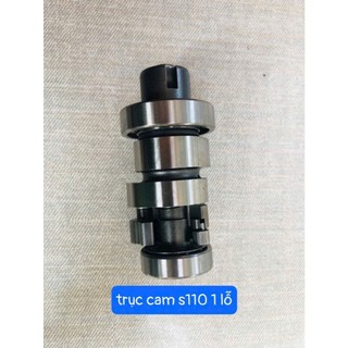 Trục cam wave S110 1 lổ
