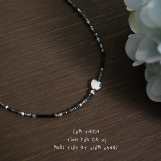 Vòng cổ Muối tiêu ớt xiêm xanh