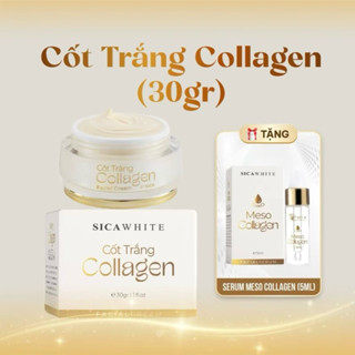 CHÍNH HÃNG- CỐT TRẮNG COLLAGEN CHO FACE - SICA WHITE