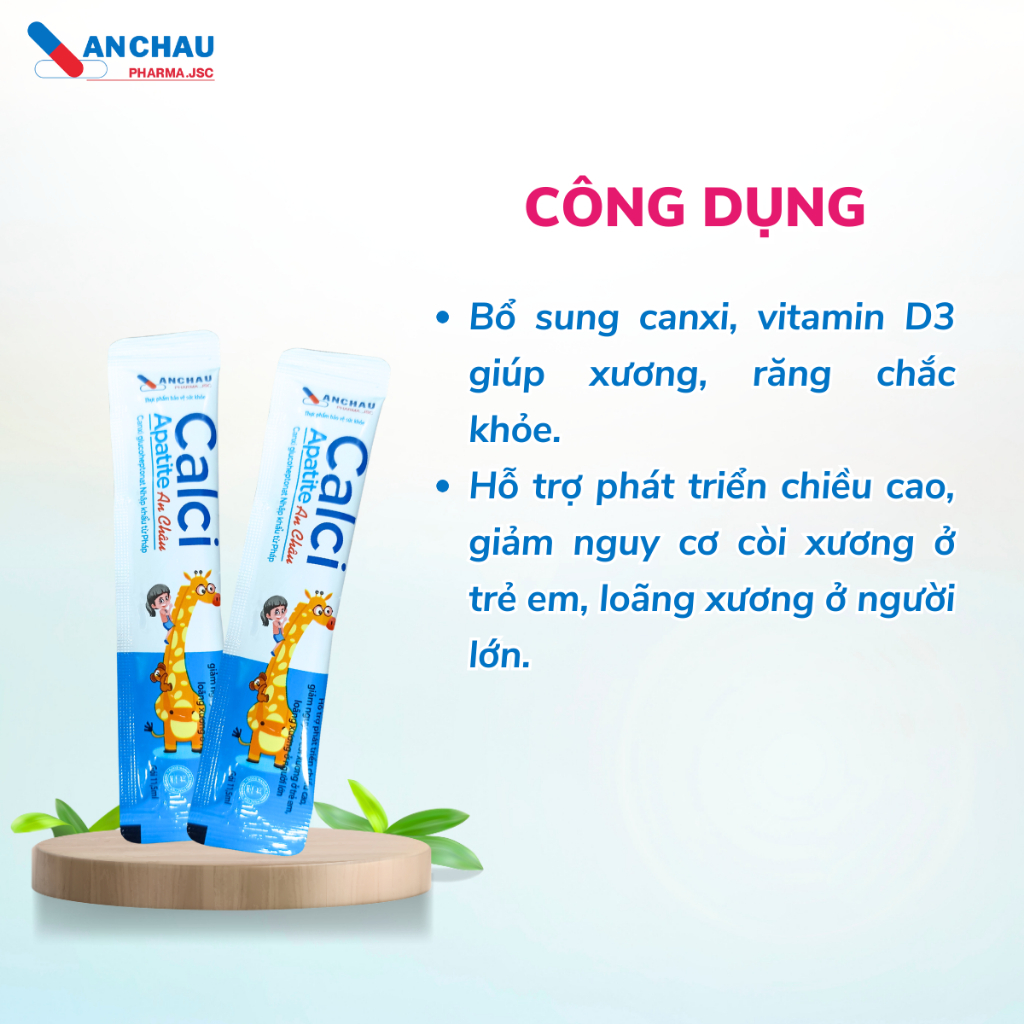 Combo ăn ngon cao lớn Siro ăn ngon An Châu EatwellB và Canxi sữa hữu cơ An Châu Apatite chứa D3K2