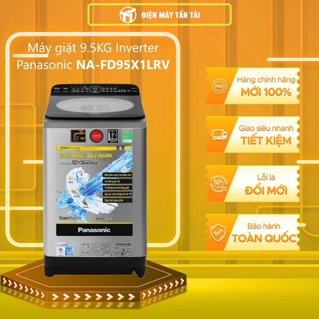 NA-FD95X1LRV - Máy giặt 9.5KG Inverter Panasonic NA-FD95X1LRV - GIAO TOÀN QUỐC