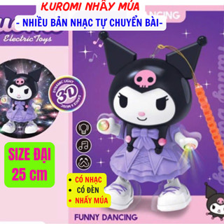 Đồ Chơi KUROMI Nhảy Múa Phát Nhạc Có Đèn Vui Nhộn, Vịt Nhảy Múa Theo Nhạc