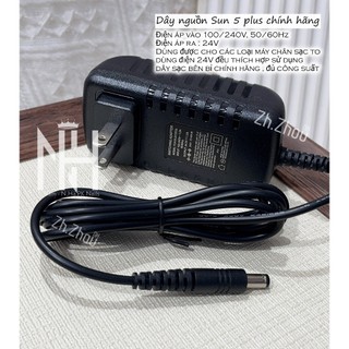 Sạc sun 5 plus, dây nguồn máy sun 5 plus. chất lượng cao