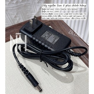 Sạc sun 5 plus, dây nguồn máy sun 5 plus. chất lượng cao