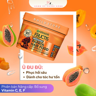 Ủ Tóc Garnier Chiết Xuất Tự Nhiên 3in1 Siêu Mềm Mượt Tóc