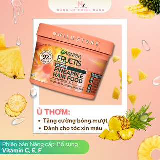 Ủ Tóc Garnier Chiết Xuất Tự Nhiên 3in1 Siêu Mềm Mượt Tóc