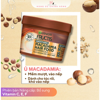 Ủ Tóc Garnier Chiết Xuất Tự Nhiên 3in1 Siêu Mềm Mượt Tóc