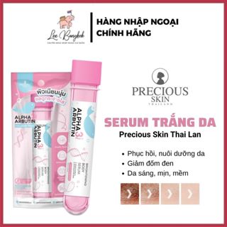   MẪU MỚI  Serum Dưỡng Trắng Da Alpha Arbutin Collagen Precious Skin Thái Lan Dưỡng Mờ Thâm Và Ngăn Ngừa Lão Hóa 50ml 