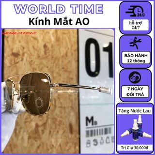 Kính mát  AO , Mắt kính thời trang cao cấp , Full box , Tròng Polazied , Chống lóa , Chống tia UV cực tốt