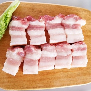 1KG Ba Rọi Heo Rút Sườn (Có da) - Thịt Heo Tươi