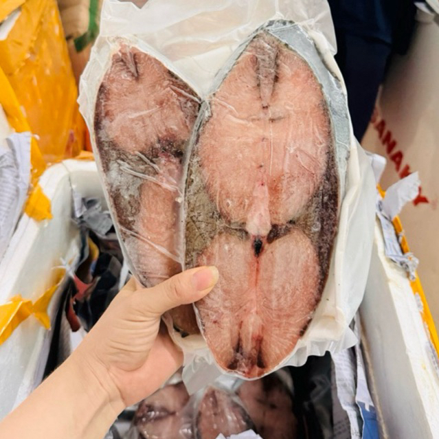 1kg cá  thu cắt khúc