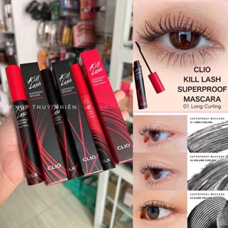 Mascara Clio Kill Lash Superproof Chuốt Mi 7g