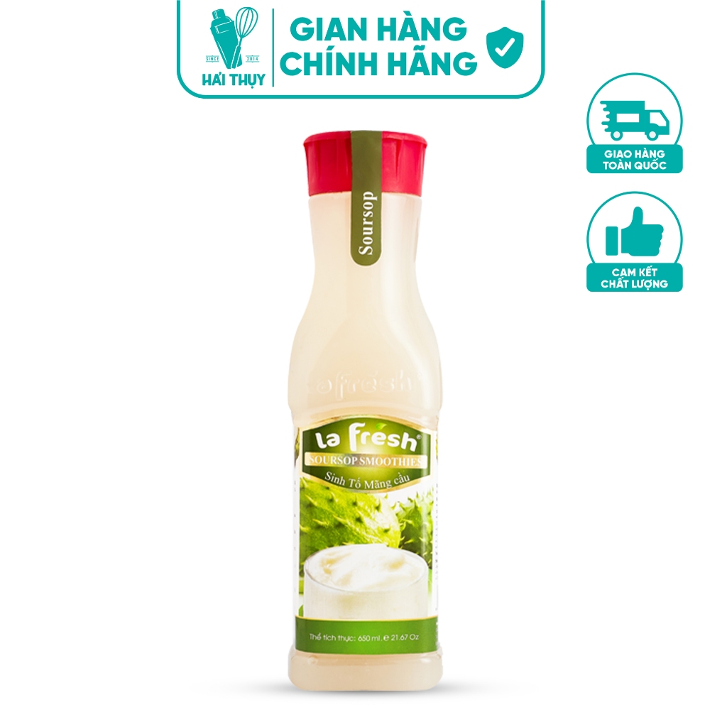 Sinh Tố La Fresh Mãng Cầu 650ml