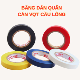 Băng Dính Quấn Cán Vợt Cầu Lông, Băng Dán Chuyên Dụng Giúp Cố Định Vợt, Băng Keo