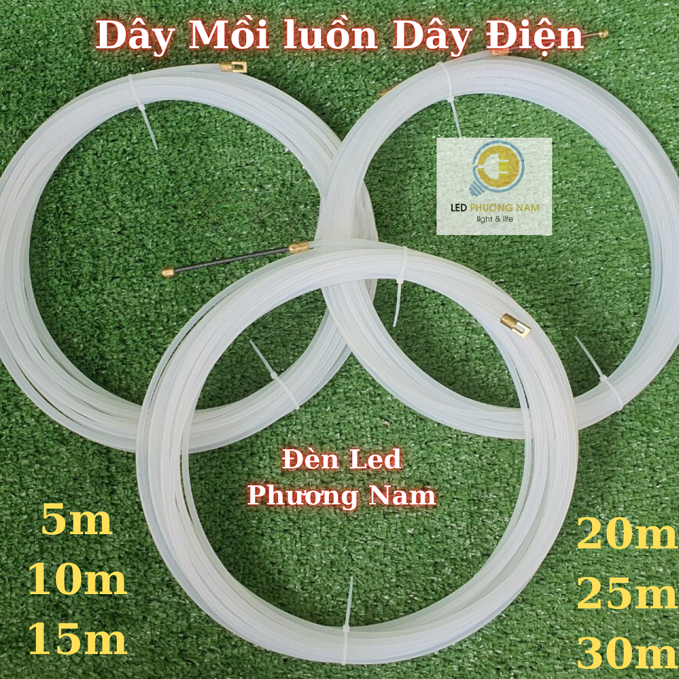 Dây Mồi Luồn Kéo Dây Điện 5m-10m-15m-20m-30m