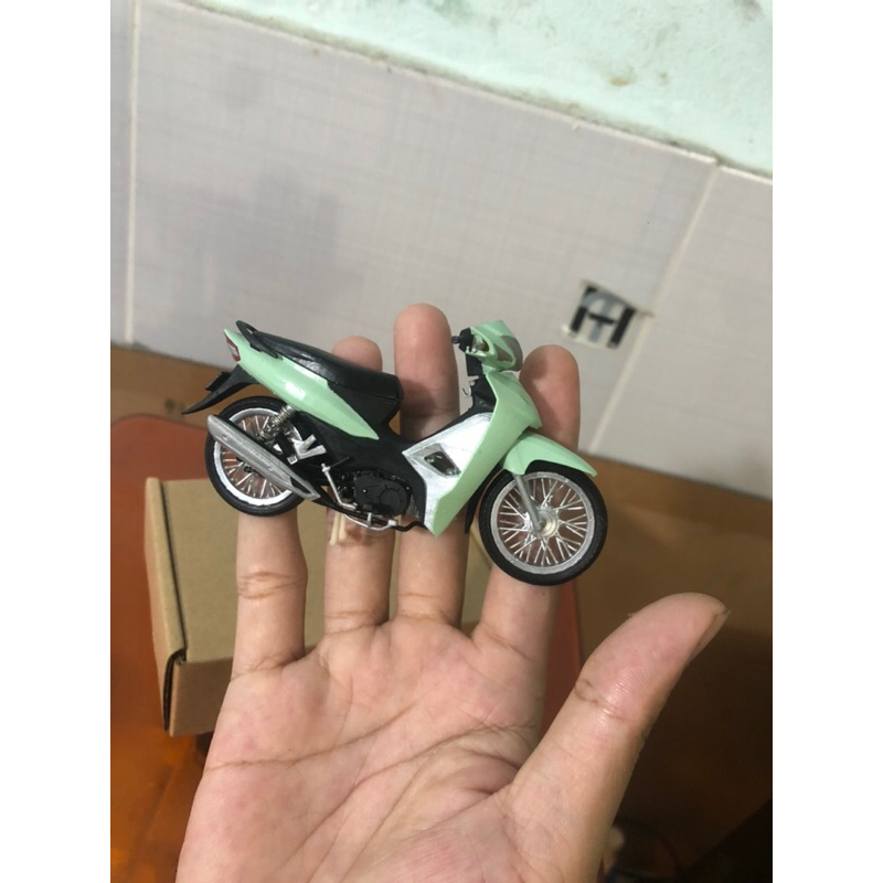 Mô hình Wave Alpha 110 tỉ lệ 1:18 - Mô hình xe máy tỉ lệ 1:18| Scale 1:18