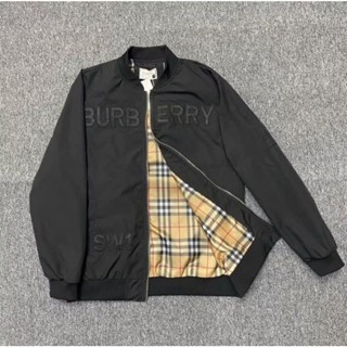  Áo Khoác Gió Burberry 2 Lớp Dày Dặn   Ảnh Thật   - Áo Khoác Gió Nam Nữ Burberry Phong Cách Hàn Quốc Hottrend 2024 