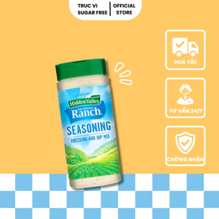 Sốt Hidden Valley the original Ranch seasoning_ sốt salad dạng bột 0 calo ( gymer ,eat clean , keto)