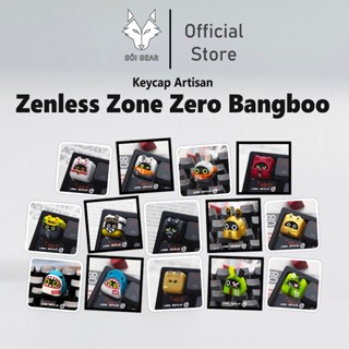 [HỎA TỐC HN - HCM] Keycap Artisan Zenless Zone Zero Bangboo | Keycap Custom Bàn Phím Cơ Chất Liệu Resin cao cấp