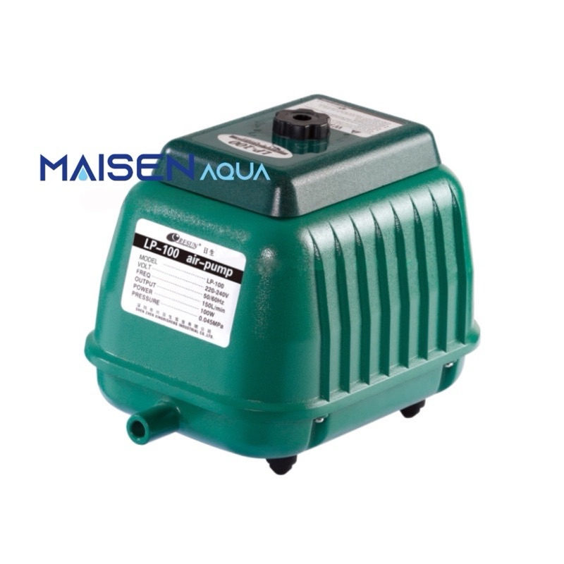 Máy Sủi Oxy Công Suất Lớn Cho Hồ Cá LP-100 LP100 RESUN LP 200 100 60 40 20 (140L/Min)