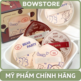 XIXI Mút Trang Điểm Q-Bixi Hình Thỏ May Mắn Siêu Mềm Không Phấn Khô Ướt Đa Năng BOWSTORE