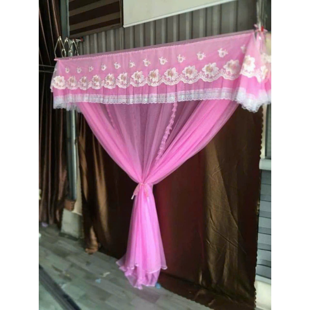 Màn khung xếp gọn (không bao gồm khung), tuyn lạnh cao cấp..