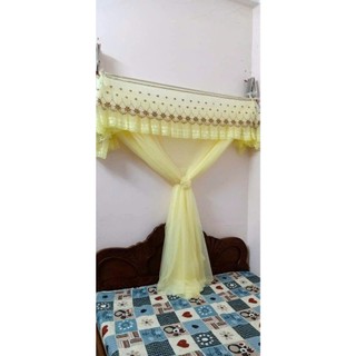 Màn khung xếp gọn (không bao gồm khung), tuyn lạnh cao cấp..