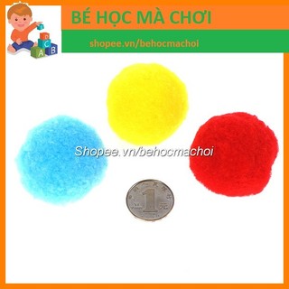 QUẢ BÔNG POMPOM LOẠI TO 5CM