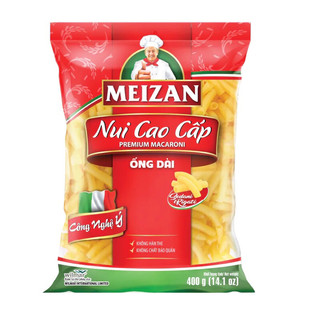 Nui cao cấp ống dài meizan 400g