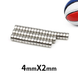 100 viên nam châm 4x2mm - NCV4x2