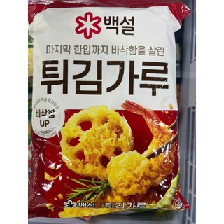 Bột chiên tôm beksul hàn quốc 1kg - 튀김가루