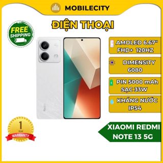 Điện thoại Xiaomi Redmi Note 13 5G - Dimensity 6080 (BHV 12 tháng) Giá rẻ - MobileCity