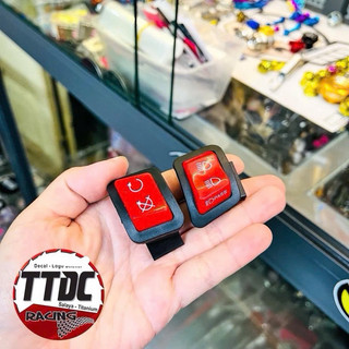 Nút công tắc đỏ gắn nhiều dòng xe