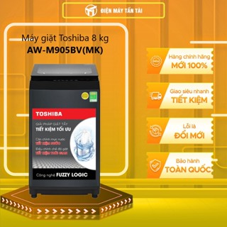 AW-M905BV(MK) - Máy giặt Toshiba không inverter  8 kg AW-M905BV(MK) - GIAO TOÀN QUỐC