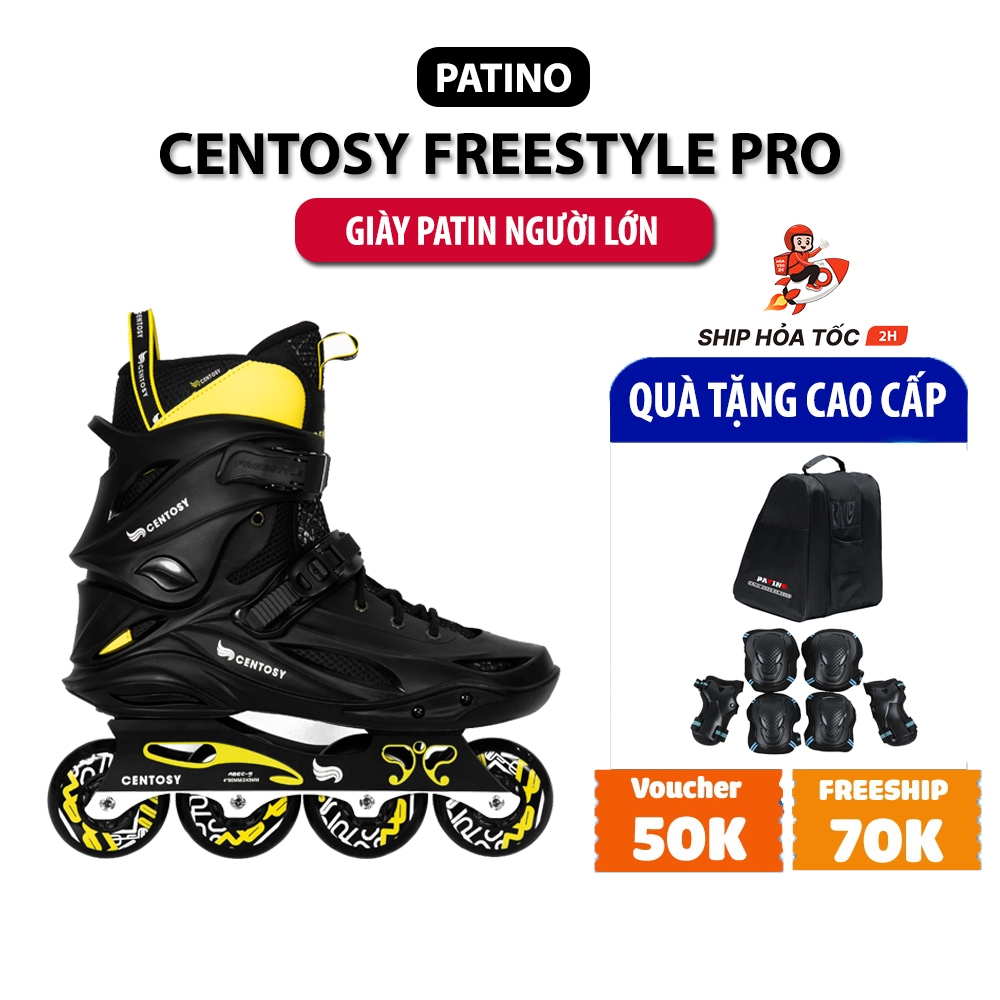 [Quà tặng] Giày patin người lớn giày patin Centosy Freestyle Pro chính hãng giá tốt